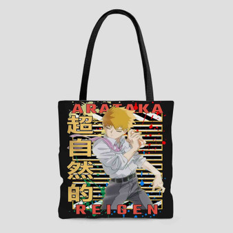 Arataka Reigen Mob Psycho Polyester Tote Bag AOP