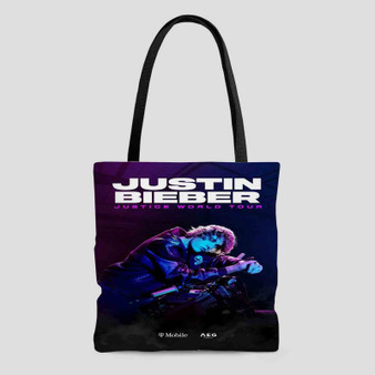 Justin Bieber Justice World Tour 2022 Polyester Tote Bag AOP