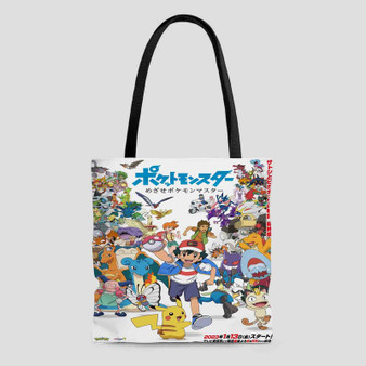 Pokemon All Characters Polyester Tote Bag AOP