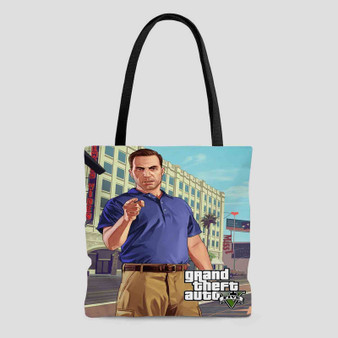 Steve Haines Grand Theft Auto V Polyester Tote Bag AOP