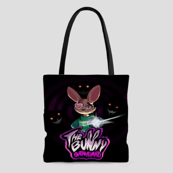 The Bunny Graveyard Polyester Tote Bag AOP