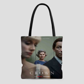 The Crown Tv Series Polyester Tote Bag AOP