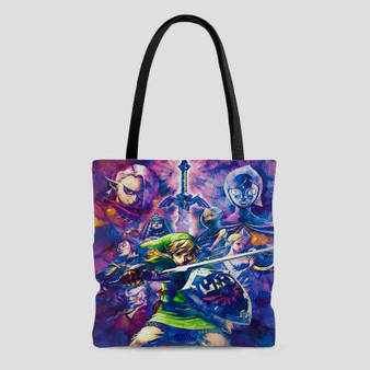 The Legend Of Zelda Watercolor Polyester Tote Bag AOP