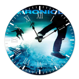 Chronicle Movie Round Non-ticking Wooden Wall Clock