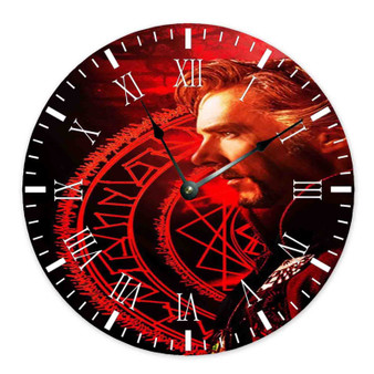 Doctor Strange Round Non-ticking Wooden Wall Clock