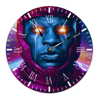 Kang the Conqueror Ant Man and the Wasp Quantumania Round Non-ticking Wooden Wall Clock