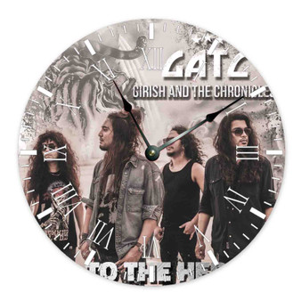 Girish And The Chronicles Hail to the Heroes Round Non-ticking Wooden Wall Clock