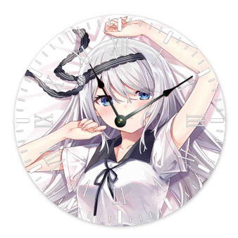 Kei Shirogane Kaguya sama Round Non-ticking Wooden Wall Clock