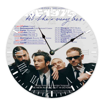 The 1975 At Their My Best Round Non-ticking Wooden Wall Clock