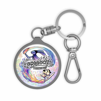 Chicory A Colorful Tale Keyring Tag Acrylic Keychain With TPU Cover