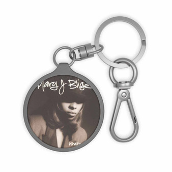 Mary J Blige Whats The 411 Keyring Tag Acrylic Keychain With TPU Cover