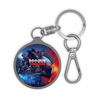 Mass Effect Legendary Edition Game Keyring Tag Acrylic Keychain With TPU Cover