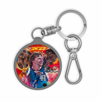 NBA 2k22 75th Anniversay Edition Keyring Tag Acrylic Keychain With TPU Cover