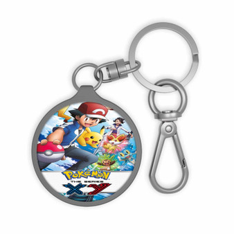 Pokemon XY The Series Keyring Tag Acrylic Keychain With TPU Cover