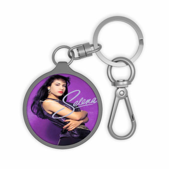 Selena Quintanilla Keyring Tag Acrylic Keychain With TPU Cover