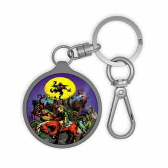 The Legend of Zelda Majoras Mask Keyring Tag Acrylic Keychain With TPU Cover