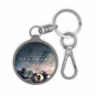 Vikings Valhalla Keyring Tag Acrylic Keychain With TPU Cover