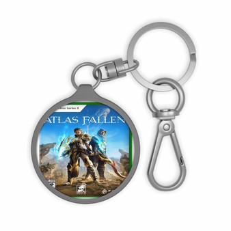 Atlas Fallen Keyring Tag Acrylic Keychain TPU Cover