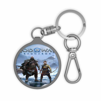 God of War Ragnar k Keyring Tag Acrylic Keychain TPU Cover