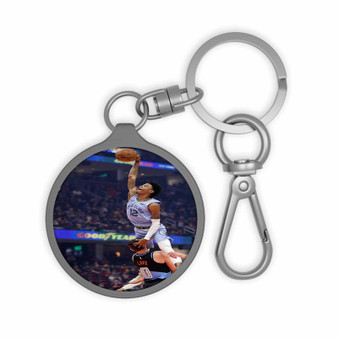 Ja Morant Dunk Keyring Tag Acrylic Keychain TPU Cover