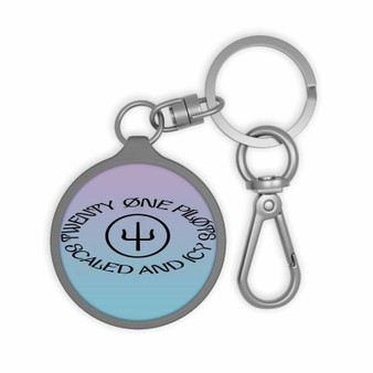 Twennty One Pilots Scaled and Icy Keyring Tag Acrylic Keychain TPU Cover