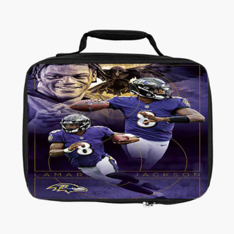 Lamar Jackson Baltimore Ravens NFL Lunch Bag Fully Lined and Insulated