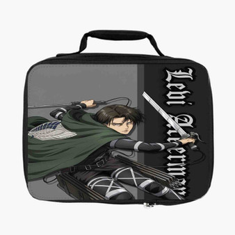 Levi Ackerman Attack on Titan The Final Season Lunch Bag Fully Lined and Insulated