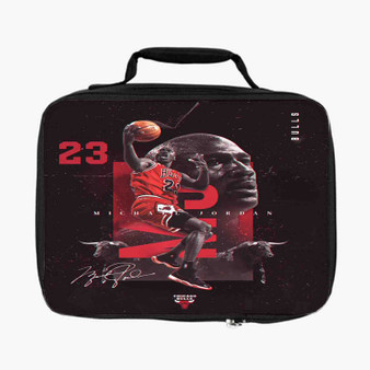 Michael Jordan Chicago Bulls Lunch Bag Fully Lined and Insulated