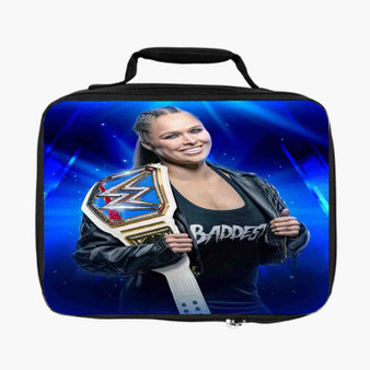 Ronda Rousey WWE Wrestle Mania Lunch Bag Fully Lined and Insulated