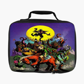 The Legend of Zelda Majoras Mask Lunch Bag Fully Lined and Insulated