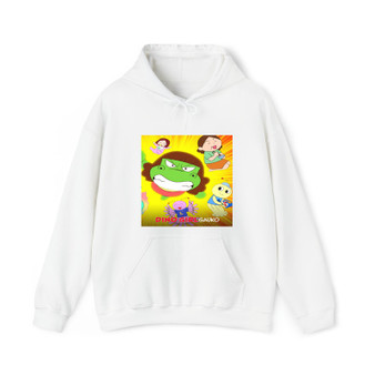 Dino Girl Gauko Cotton Polyester Unisex Heavy Blend Hooded Sweatshirt