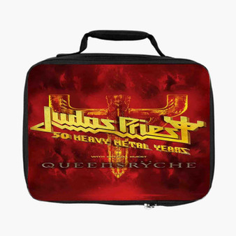 Judas Priest with Queensryche Tour 2023 Lunch Bag With Fully Lined and Insulated