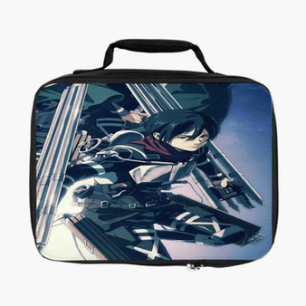 Mikasa Ackerman Attack on Titan The Final Season Lunch Bag With Fully Lined and Insulated