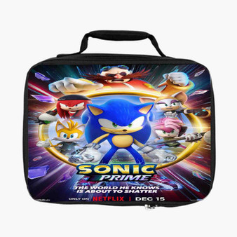 Sonic Prime Lunch Bag With Fully Lined and Insulated