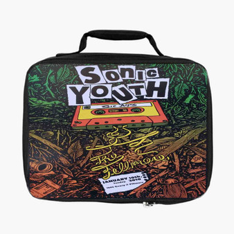 Sonic Youth Concert Lunch Bag With Fully Lined and Insulated