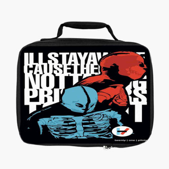 Twenty One Pilots Ode To Sleep Lunch Bag With Fully Lined and Insulated