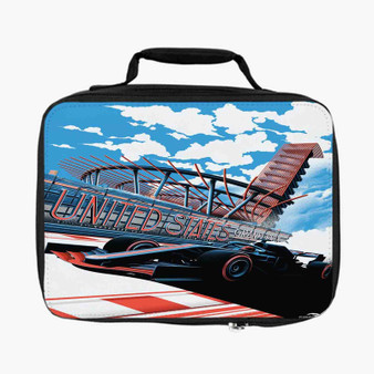 United States Grand Prix Circuit Of The Americas Lunch Bag With Fully Lined and Insulated