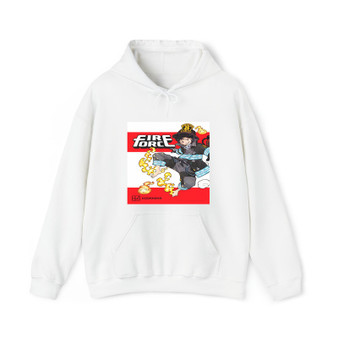 Fire Force Cotton Polyester Unisex Heavy Blend Hooded Sweatshirt
