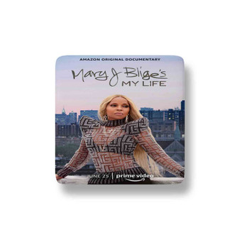 Mary J Blige My Life Porcelain Magnet Square