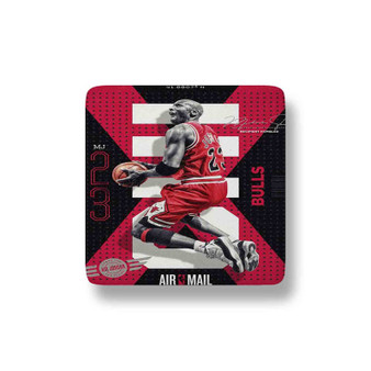 Michael Jordan 23 Porcelain Magnet Square