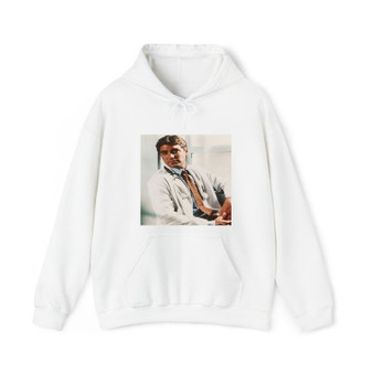 George Clooney Cotton Polyester Unisex Heavy Blend Hooded Sweatshirt