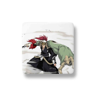 Renji Abarai Bleach Porcelain Magnet Square