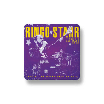 Ringo Starr Live at the Greek Theater 2019 Porcelain Magnet Square