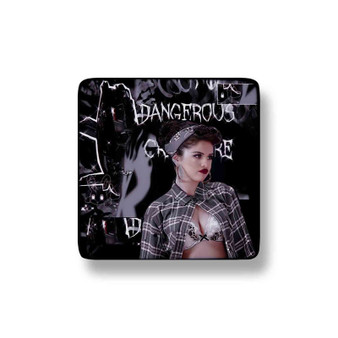 Selena Gomez Porcelain Magnet Square