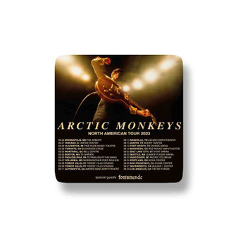 Arctic Monkeys 2023 Tour Porcelain Refrigerator Magnet Square