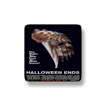 Halloween Ends Movie Poster Porcelain Refrigerator Magnet Square