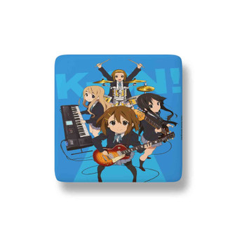 K On Anime Porcelain Refrigerator Magnet Square