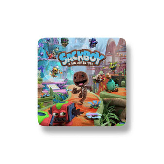 Sackboy A Big Adventure Porcelain Refrigerator Magnet Square