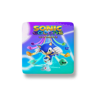 Sonic Colors Ultimate Porcelain Refrigerator Magnet Square