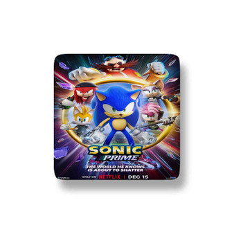 Sonic Prime Porcelain Refrigerator Magnet Square